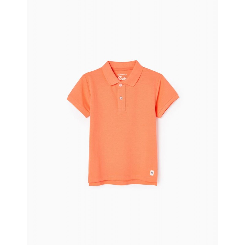 polo tshirt in orange colour