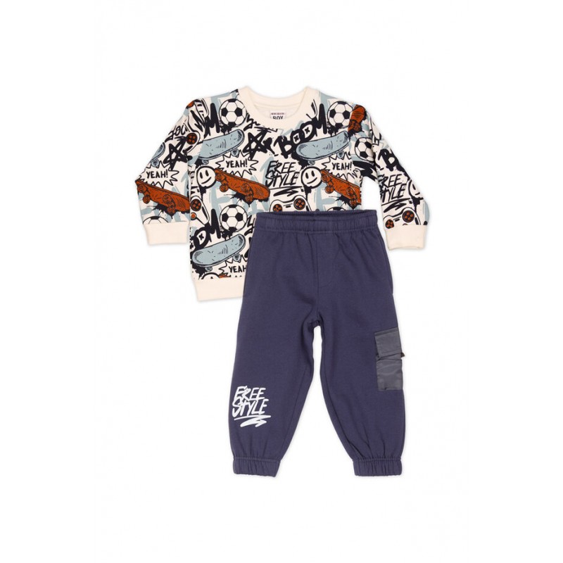 Σετ φούτερ FREE STYLE BLUE, 1-6