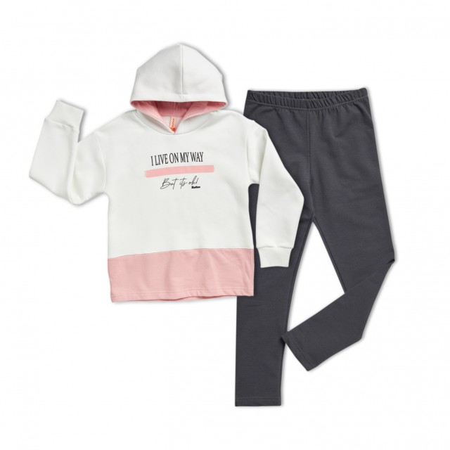 set hoodie / leggings for girls 