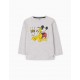 Mickey and Pluto  l/s t-shirt 