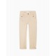 Twill Chino trousers in beige