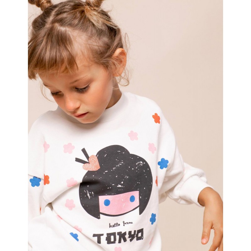 Sweatshirt for girls TOKYO