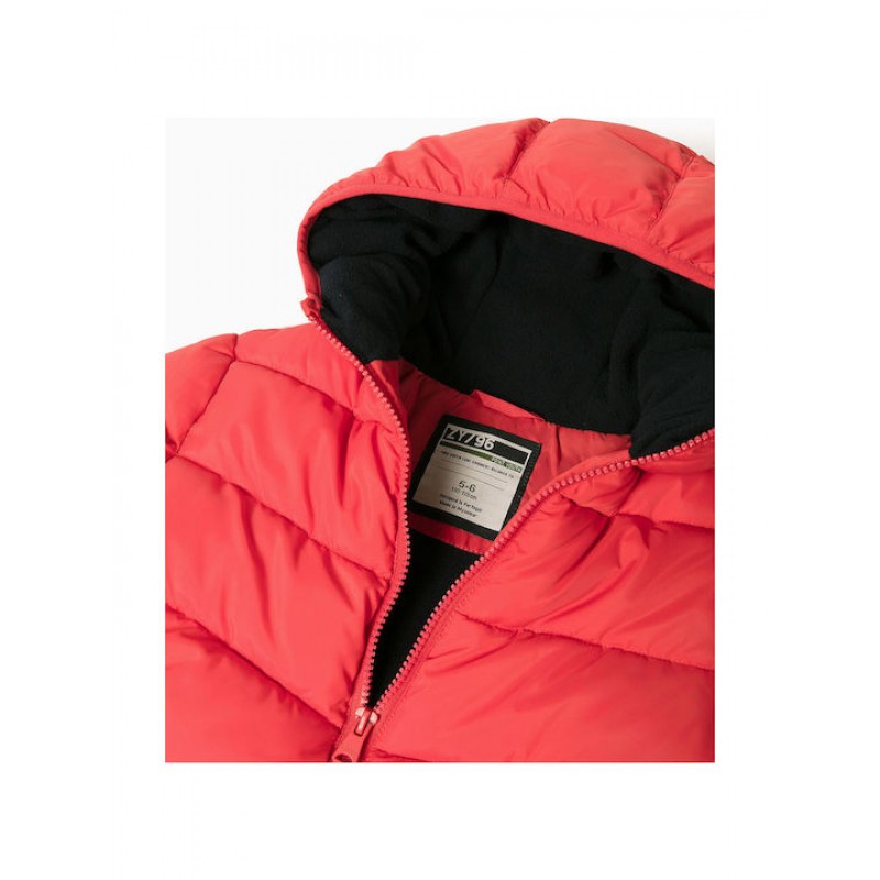coral jacket with fleece lining 3-13