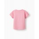 Μπλούζα κ/μ ροζ KINDNESS MATTERS, κορίτσι 3-13
