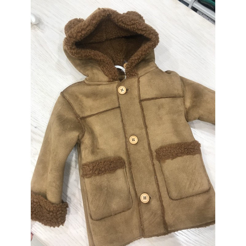 Baby mouton coat