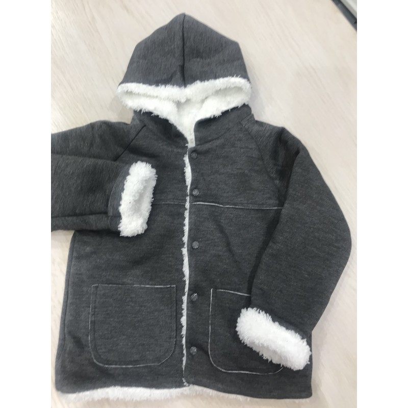 Grey baby cardigan / coat